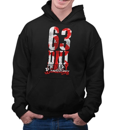 BLUZA Z KAPTUREM 63 DNI CHWAŁY PAMIĘTAMY